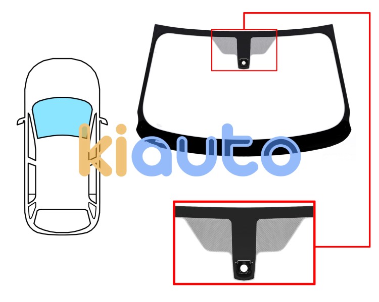 Parabrisas bmw x4 (f26) 2013-2018 delantero / verde / con sensor Eurocode 2468AGSMV