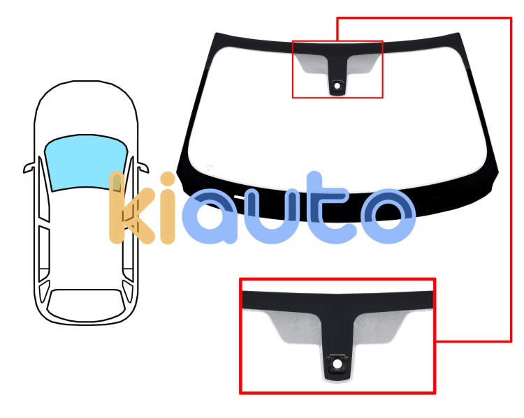 Parabrisas bmw x6 (f16) 2014-2019 delantero / verde / con sensor Eurocode 2478AGSMV