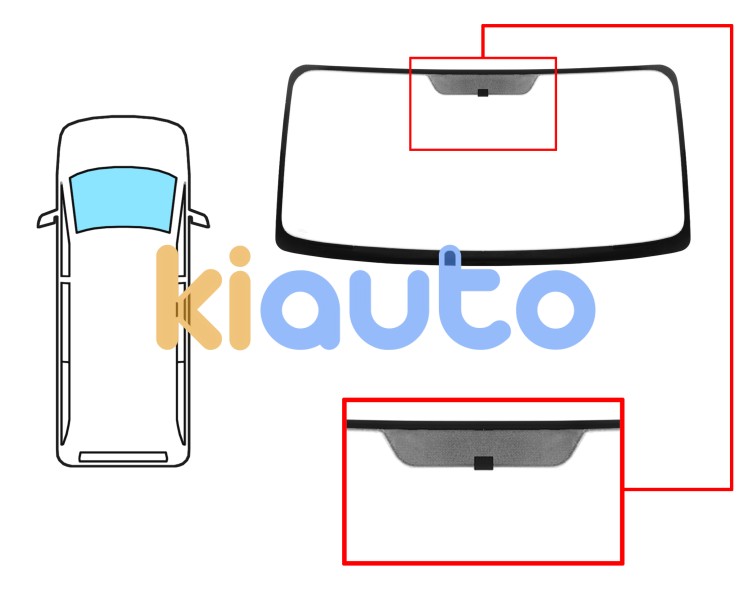 Parabrisas ford transit 1986-1991 delantero / incoloro Eurocode 3731ACL3B
