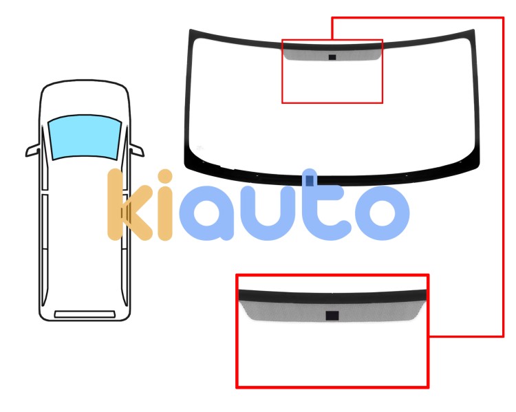 Parabrisas ford transit 2000-2006 delantero / incoloro Eurocode 3739ACL
