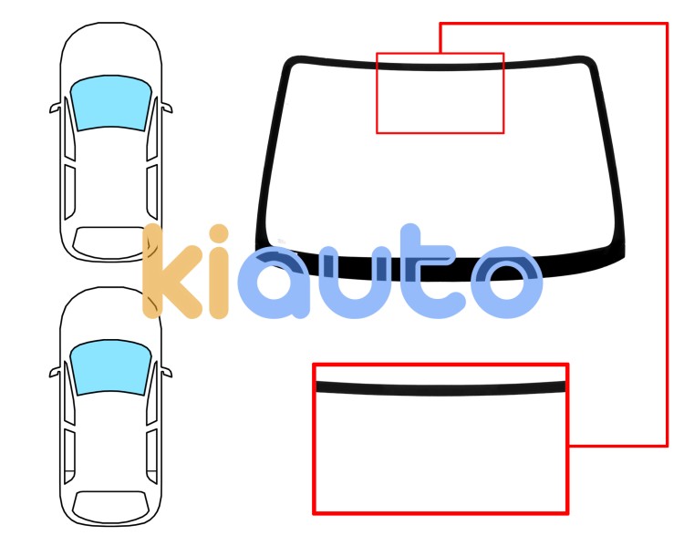 Parabrisas honda hrv 1998-2005 3/5 puertas / delantero / verde Eurocode 3967AGNV