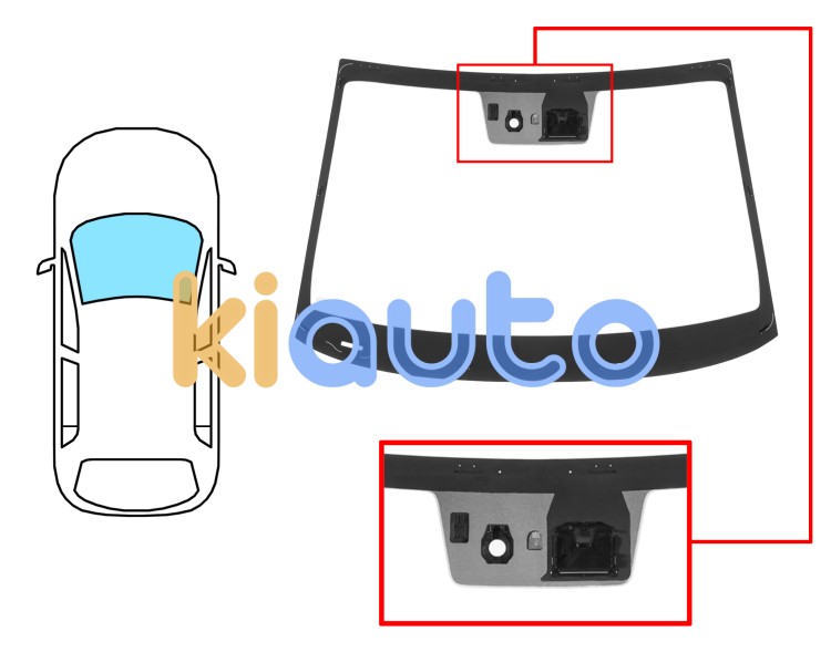 Parabrisas hyundai i20 2020-> delantero / verde / acustico / con base espejo / con sensor / con sensor antivaho / con soporte camara Eurocode 4178AGACMOV
