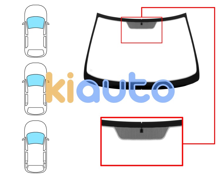 Parabrisas opel astra g 1998-2004 3/4/5 puertas / familiar / delantero / verde / con base espejo Eurocode 6284AGN1B
