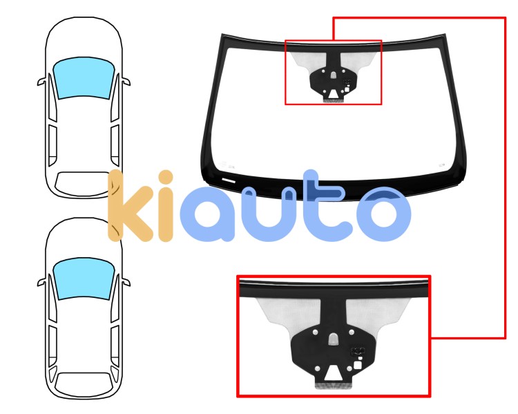 Parabrisas opel insignia 2009-2014 4/5 puertas / familiar / delantero / reflectante / con base espejo / con sensor / con soporte camara carril / con soporte camara señales / molduras premontadas Eurocode 6293ACCCMVWZ3R