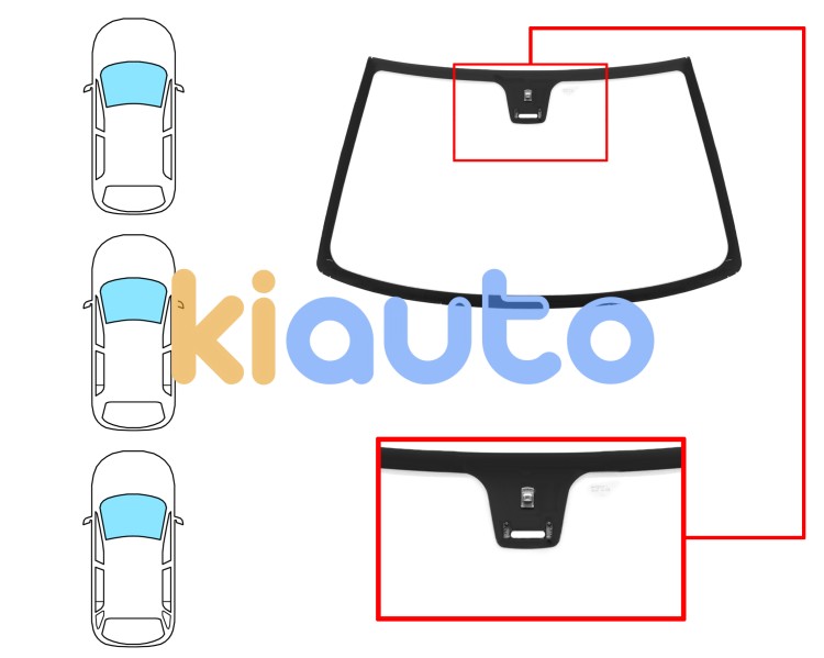 Parabrisas peugeot 306 1999-2002 3/4/5 puertas / familiar / delantero / verde / con base espejo / con sensor Eurocode 6521AGNM1C