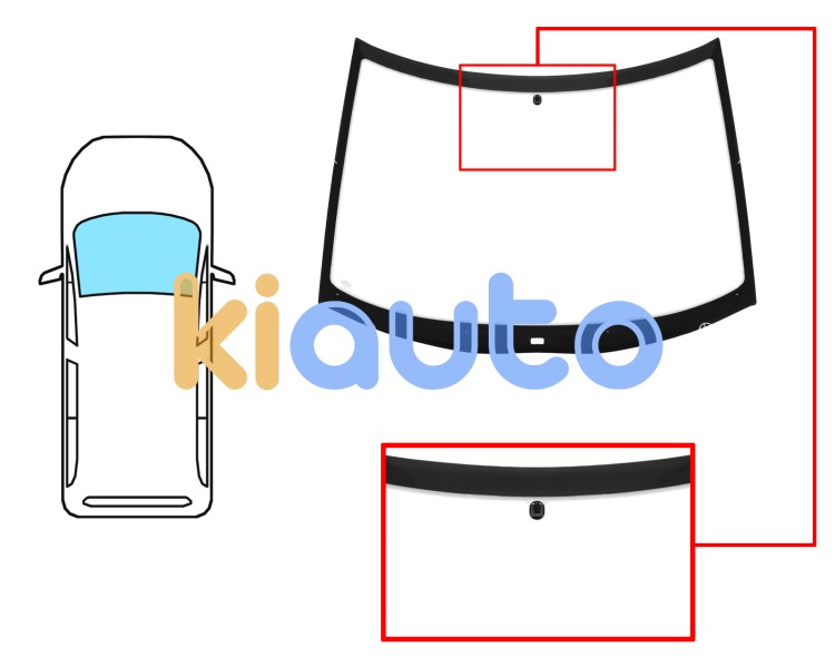 Parabrisas renault espace 1996-2002 delantero / reflectante / con base espejo Eurocode 7243ACCV
