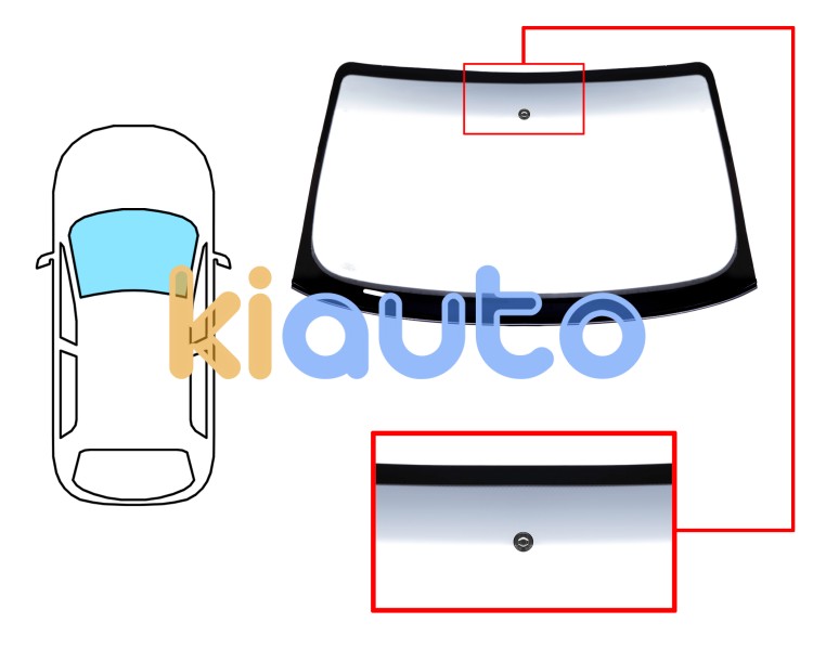 Parabrisas seat exeo 2009-2013 cabrio / delantero / verde banda gris / molduras premontadas Eurocode 8574AGSGYVW