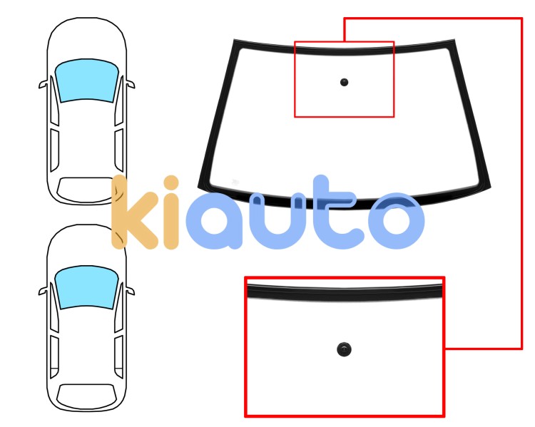 Parabrisas seat ibiza 1999-2002 3/5 puertas / delantero / verde / con base espejo / molduras premontadas Eurocode 7609AGNZ