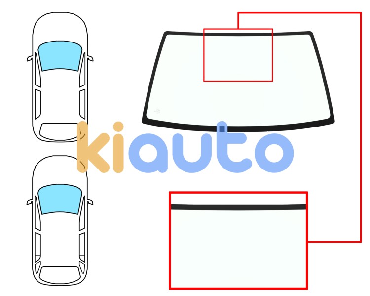 Parabrisas suzuki vitara 1997-1999 3/5 puertas / delantero / verde Eurocode 8010AGN