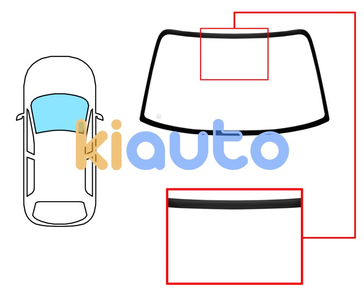 Parabrisas toyota celica 1989-1994 coupe / cabrio / delantero / azul Eurocode 8269ABL
