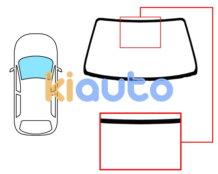 Parabrisas toyota celica 1994-1999 coupe / cabrio / delantero / azul Eurocode 8286ABL