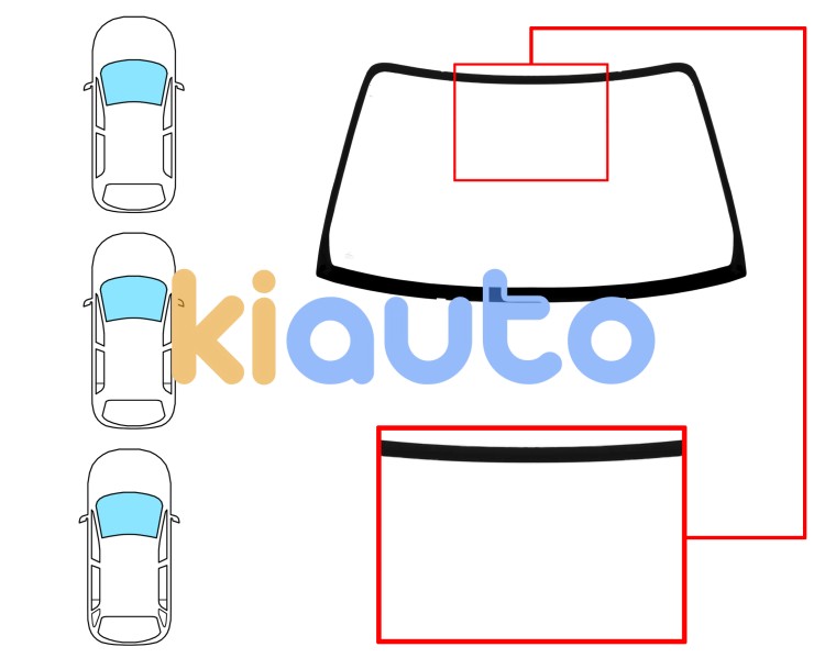 Parabrisas toyota corolla 1992-1997 3/4/5 puertas compact / familiar / delantero / azul Eurocode 8280ABLV