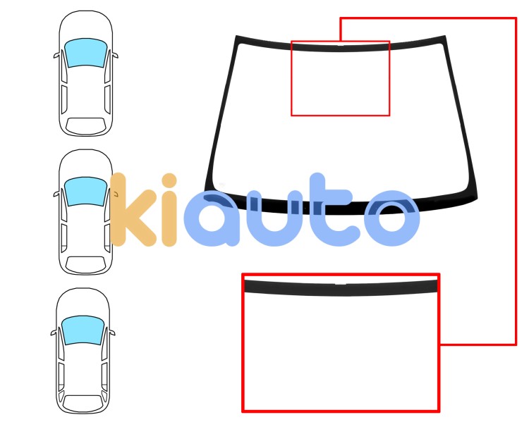 Parabrisas toyota corolla 2001-2004 3/4/5 puertas / familiar / delantero / verde Eurocode 8340AGN1P