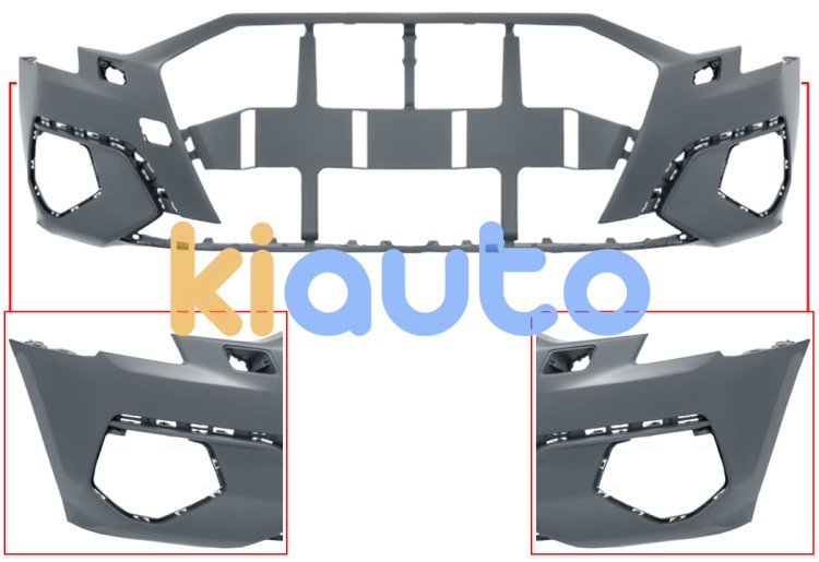 Parachoques audi a3 2020-2024 delantero / con lavafaros / imprimado OE 8Y0807065GRU