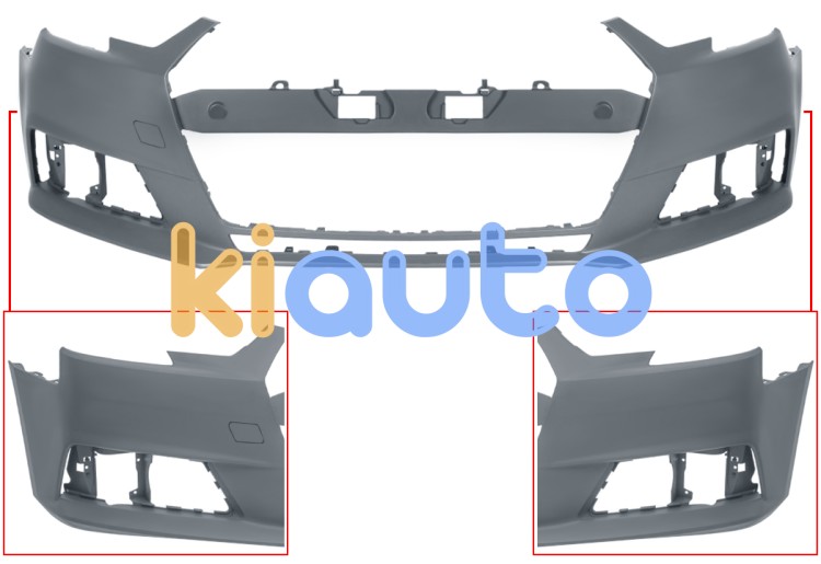 Parachoques audi a4 2015-2019 delantero / imprimado OE 8W0807065GRU