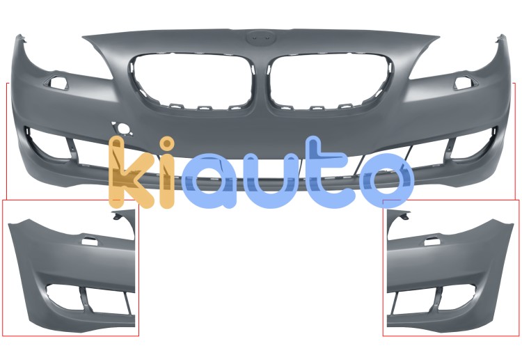Parachoques bmw serie 5 (f10-f11) 2010-2013 delantero / con lavafaros / imprimado OE 51117285960