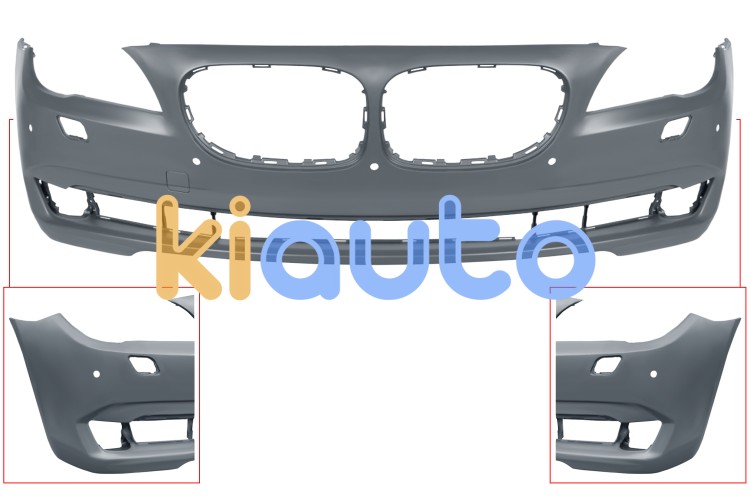Parachoques bmw serie 7 (f01-f02) 2009-2012 delantero / con lavafaros / con sensor / imprimado OE 51117238749