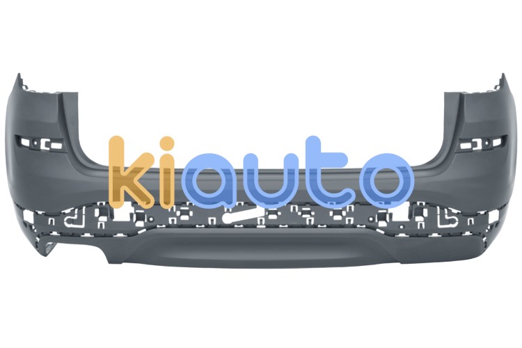 Parachoques bmw x3 (f25) 2014-2017 trasero / escape doble izquierdo / imprimado OE 51127338784
