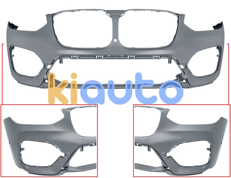 Parachoques bmw x3 (g01) 2017-2021 delantero / con sensor / con park assist / con camara / imprimado OE 51117490190
