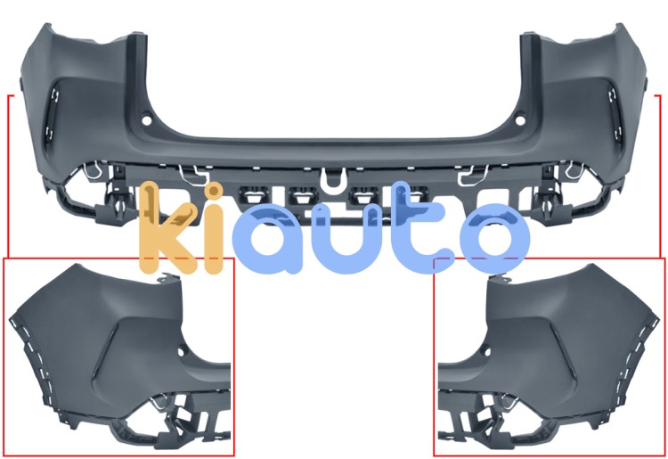 Parachoques citroen c4 2020-> trasero / imprimado OE 983430011T
