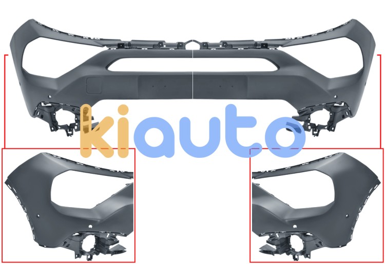 Parachoques citroen c4 x 2022-> delantero / superior / con 4 sensor / imprimado OE 167761101T