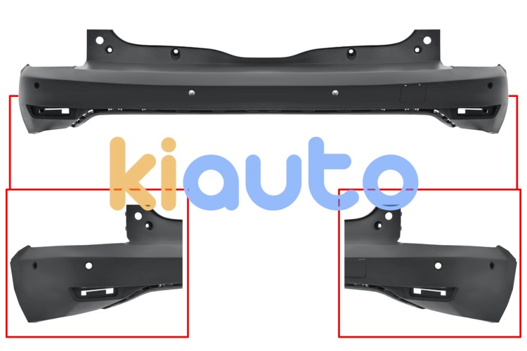 Parachoques dacia jogger 2021-> trasero / con sensor / con park assist OE 850100011V