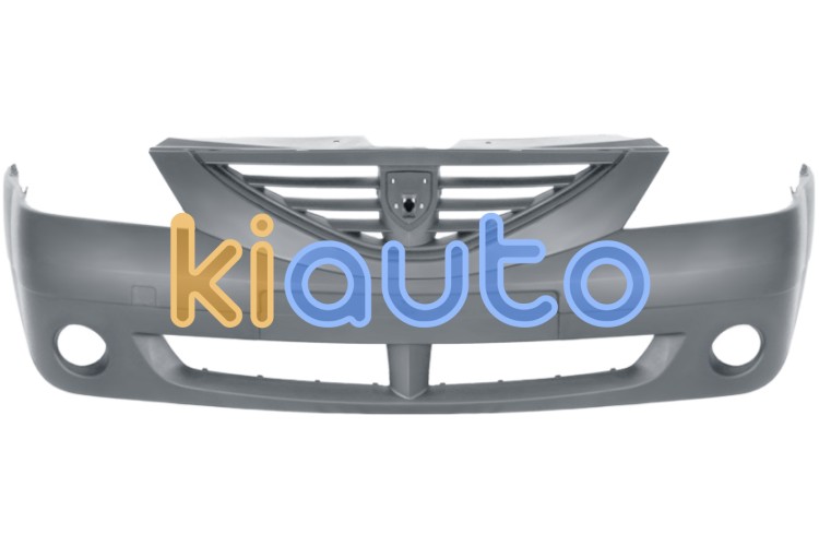 Parachoques dacia logan 2005-2008 delantero / 4 puertas / con agujero / imprimado OE 6001549906 / 6001546781