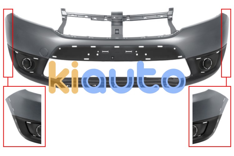 Parachoques dacia sandero 2013-2017 delantero / modelo stepway / imprimado OE 620229382R / 620220802R
