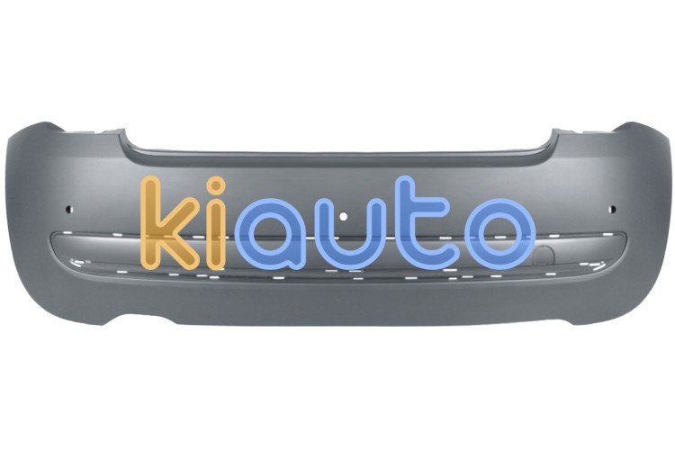 Parachoques fiat 500 2012-2015 trasero / con agujeros molduras / con 3 sensor / imprimado OE 71777656