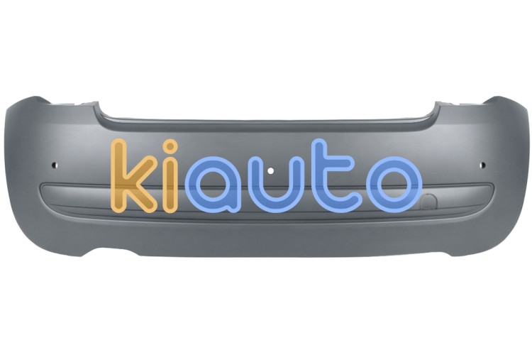 Parachoques fiat 500 2012-2015 trasero / sin agujeros molduras / con 3 sensor / imprimado OE 71777656