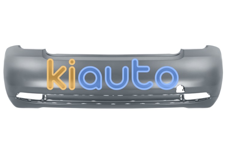Parachoques fiat 500 2015-2024 trasero / con agujeros molduras / imprimado OE 735637732