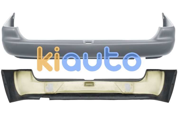 Parachoques ford escort 1995-1999 trasero / modelo familiar / con refuerzo / imprimado OE 7400104