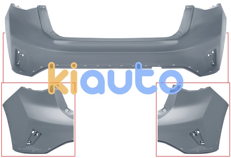Parachoques ford focus 2018-2022 trasero / 5 puertas / modelo active / imprimado OE 2344789