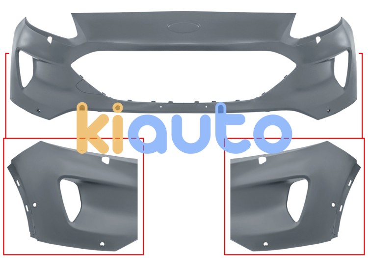 Parachoques ford kuga 2019-2024 delantero / con lavafaros / con sensor / con park assist / imprimado OE 2456432