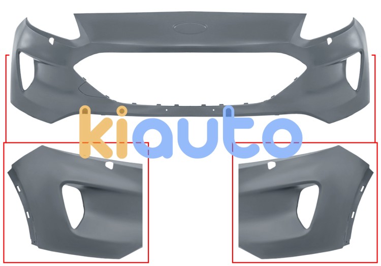 Parachoques ford kuga 2019-2024 delantero / con lavafaros / imprimado OE 2456430