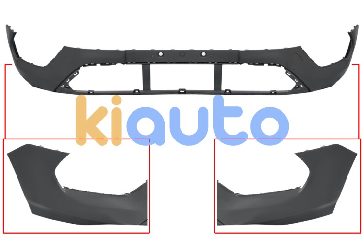 Parachoques ford tourneo custom 2018-2023 delantero / inferior / imprimado OE 2317979