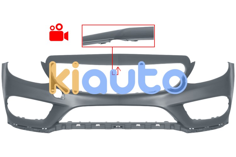 Parachoques mercedes clase c (c205) coupe / cabrio 2015-2018 delantero / modelo amg / con camara / imprimado OE A2058802340649999