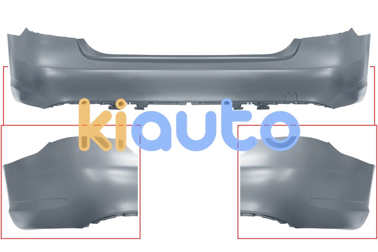Parachoques mercedes clase e (w212) 2013-2016 trasero / sedan / imprimado OE A21288578259999