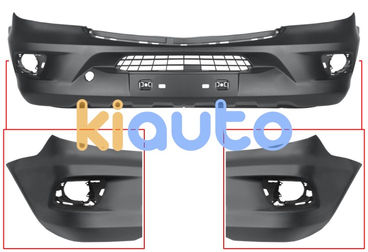 Parachoques mercedes sprinter (906) 2013-2018 delantero / con antinieblas OE A90688016709B51