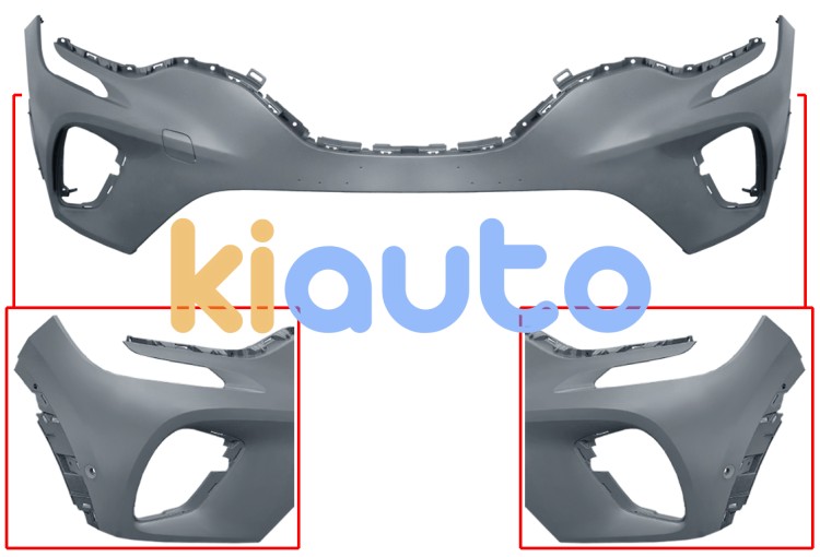 Parachoques mitsubishi asx 2023-> delantero / con 2 sensor / con park assist / imprimado OE 620221587R