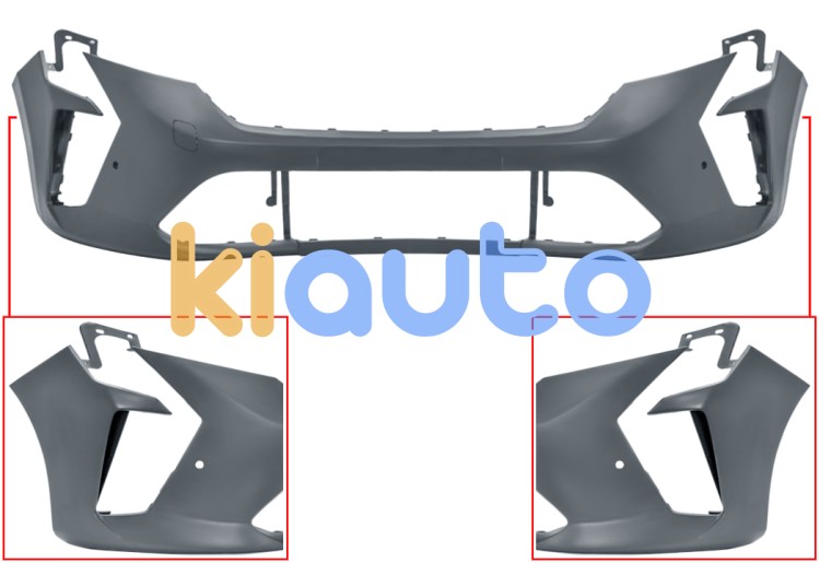 Parachoques mitsubishi colt 2023-> delantero / con 2 sensor / imprimado OE 62010M838R