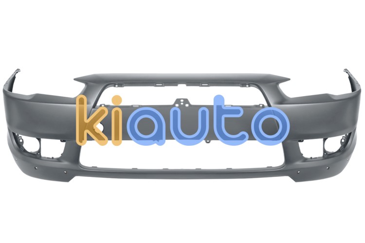Parachoques mitsubishi lancer 2007-2016 delantero / modelo lancer v / sportback / con agujeros spoiler / imprimado OE 6400B914