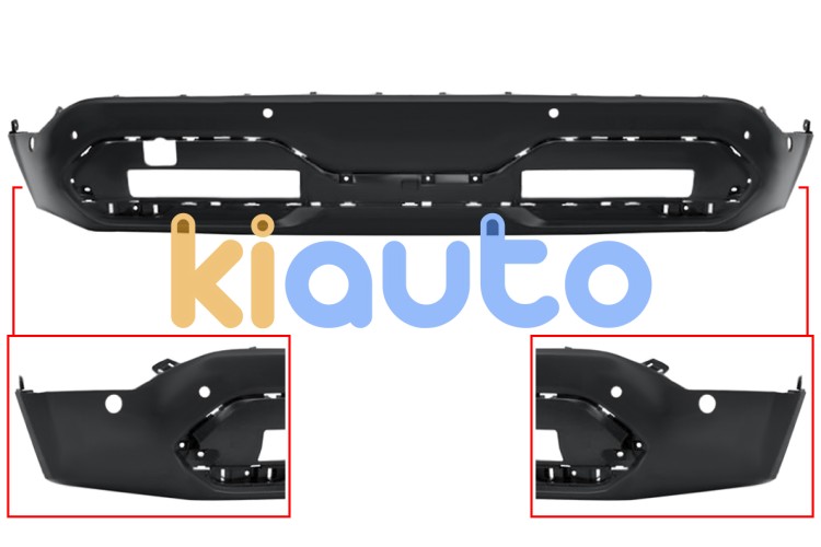 Parachoques nissan qashqai 2021-> trasero / inferior / con sensor / con park assist OE 850B06UA9B