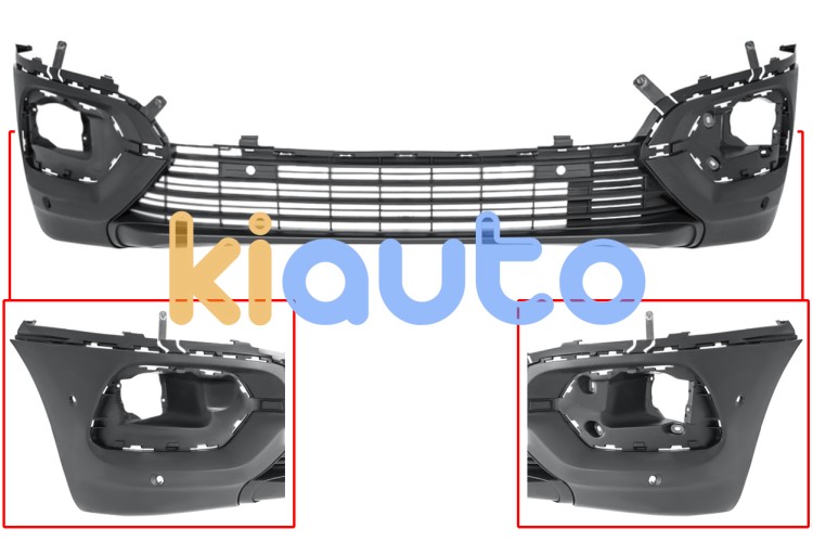 Parachoques opel combo 2018-> delantero / modelo van / inferior / con 6 sensor / con park assist OE 39165901