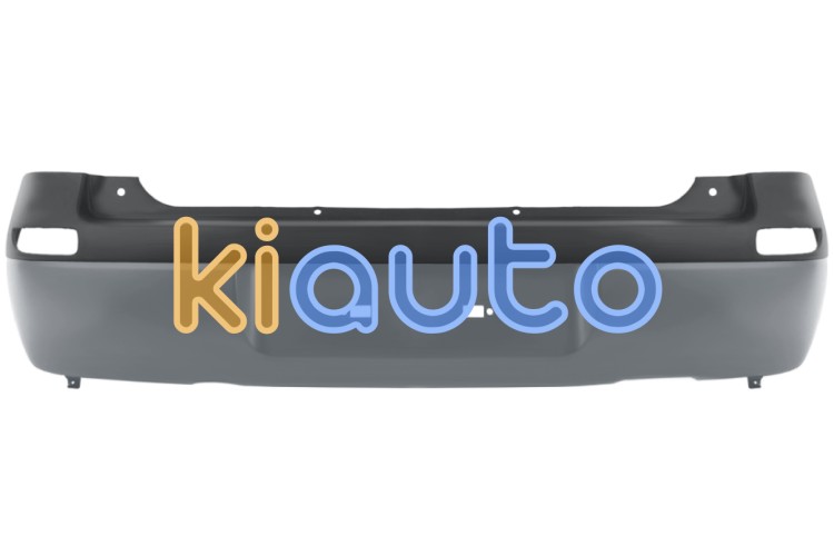 Parachoques opel corsa c 2000-2003 trasero / imprimado parcial OE 1404093