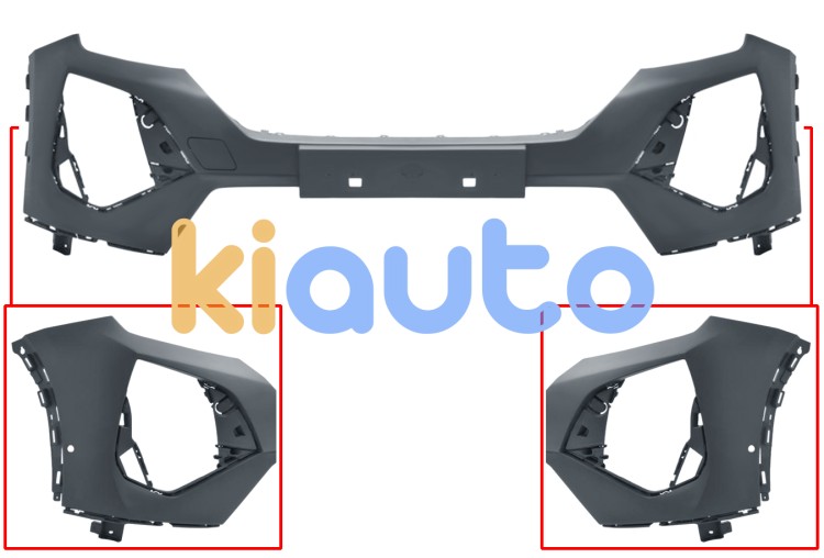 Parachoques peugeot 2008 2024-> delantero / con sensor / con park assist / imprimado OE 169151151T