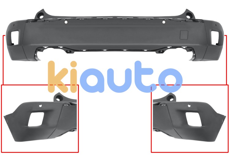 Parachoques peugeot 2008 2024-> trasero / con 4 sensor / con park assist OE 98385170XT