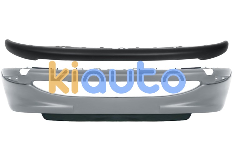 Parachoques peugeot 206 1998-2008 delantero / imprimado / con moldura OE 7401X9 / 7414P2 / 7452H8