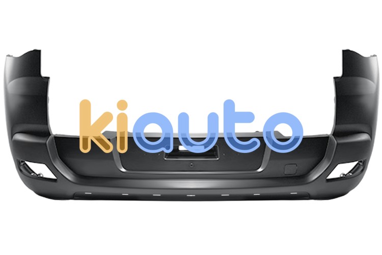 Parachoques peugeot 3008 2009-2013 trasero / con agujeros molduras / imprimado OE 7410JN