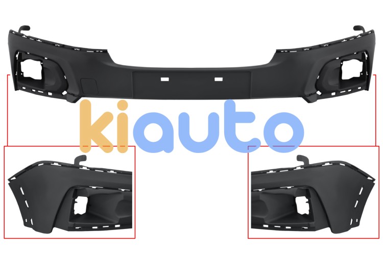 Parachoques peugeot rifter 2018-> delantero / central OE 1632654980